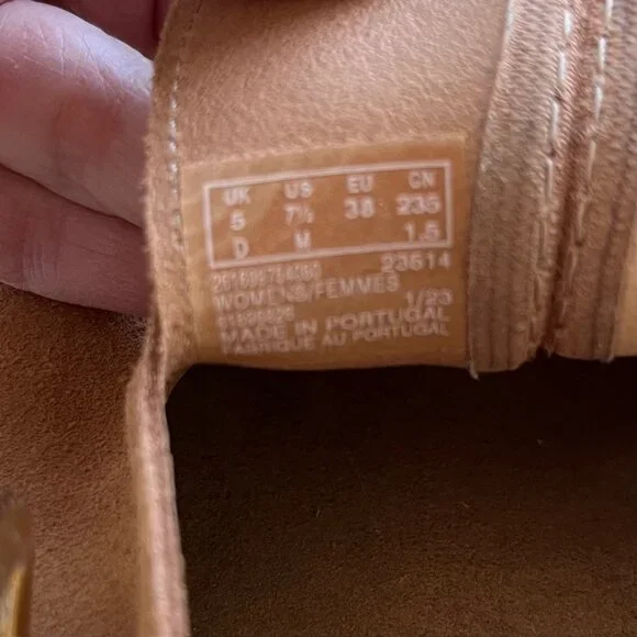 Clarks Trek Mule Two Tone Tan | Size 7.5 - Picture 9 of 9